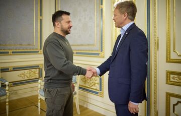 Зеленський вперше провів зустріч із новим головою Міноборони Великобританії Зеленський вперше провів зустріч із новим головою Міноборони Великобританії