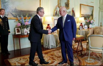 Кір Стармер офіційно став новим прем'єр-міністром Великобританії