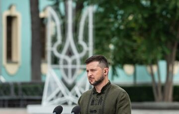 Кортеж Зеленского попал в ДТП в Киеве