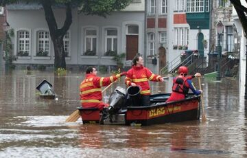 Ливни накрыли Западную Европу - убытки от стихии