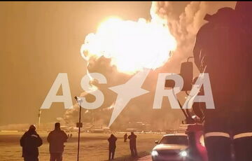 На территории нефтебазы в Краснодарском крае, которая горит с 19 марта, прогремел взрыв