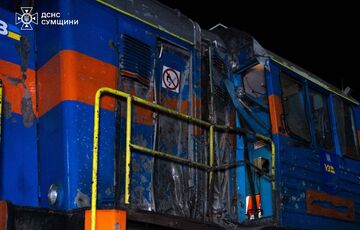 Росіяни атакували БПЛА залізничну станцію в Сумській області: поранено двох людей Росіяни атакували БПЛА залізничну станцію в Сумській області: поранено двох людей