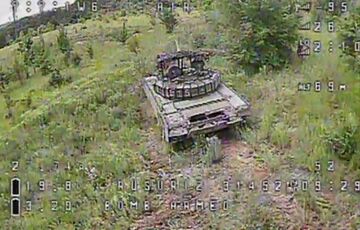 Десантники показали знищення ворожого танка в районі Білогорівки