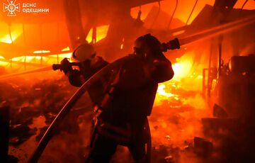 Россияне массированно атаковали дронами Одессу, есть пострадавший