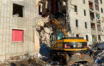 В Свесе завершили спасательную операцию на месте российского авиаудара