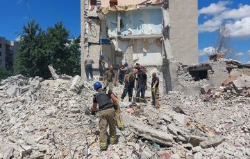 Кількість жертв ракетного удару по Часовому Яру знову різко зросла