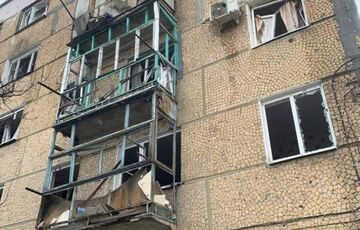 Российские военные обстреляли центр Курахово