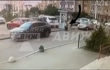 Появилось видео с моментом убийства сотрудника СБУ в Голосеевском районе Киева