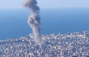 Израиль нанес два мощных удара по пригороду Бейрута