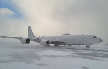 В Европе приземлился американский ”самолет судного дня”