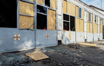 Россияне трижды атаковали пожарную часть в Никополе