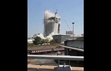 В Мьянме произошло мощное землетрясение, в Бангкоке из-за толчков рухнул небоскреб (видео)