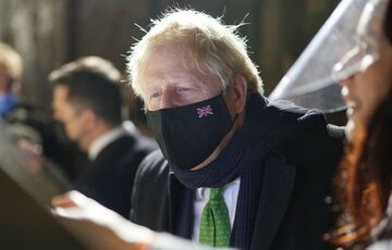 Борис Джонсон после визита в Киев записал видеоролик в поддержку Украины   Борис Джонсон после визита в Киев записал видеоролик в поддержку Украины