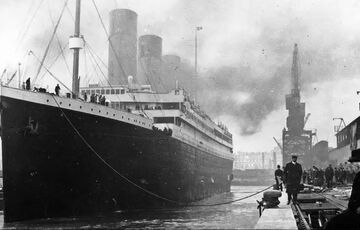 На аукционе продадут меню для пассажиров первого класса ”Титаника”