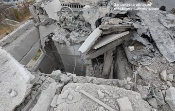 В Запорожье в результате атаки погиб 55-летний мужчина