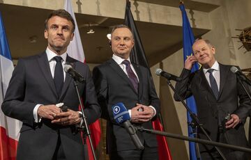 СМИ: Польша, Германия и Франция готовы поддержать Украину до решения вопроса ”гарантий безопасности”