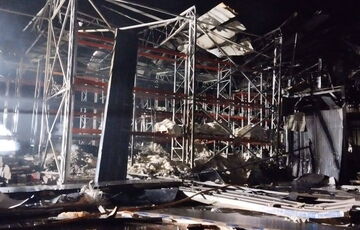 Росіяни масовано вдарили по промисловій зоні на Полтавщині: фото