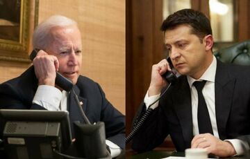 Єрмак розповів про ”дуже теплу і відверту” розмову Зеленського та Байдена