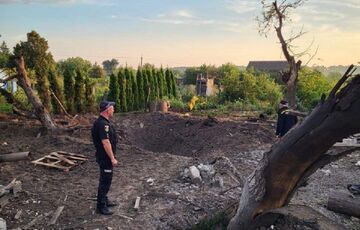 Уламки російської ракети пошкодили 10 приватних будинків у Київській області