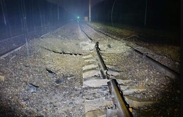 Росіяни атакували 12 ”шахедами” товарний поїзд на перегоні Носівка-Ніжин