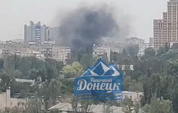 В оккупированном Донецке сообщают о ”прилетах”: видео