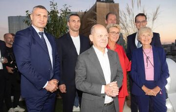 Кличко обсудил с Шольцем перспективу передачи Украине дальнобойных ракет Taurus 