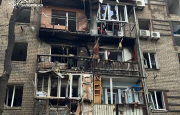 В Запорожье завершили работы по ликвидации последствий обстрела: пострадали 19 человек