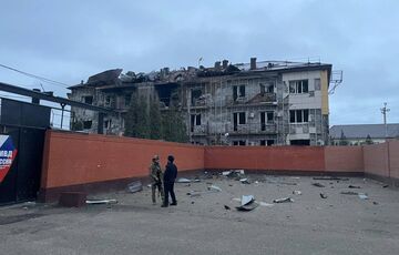 Будівля ФСБ згоріла внаслідок атаки безпілотників на Чечню