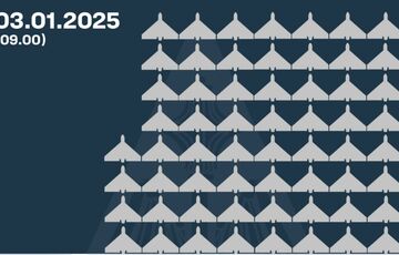 Россия атаковала Украину почти 100 ”шахедами”