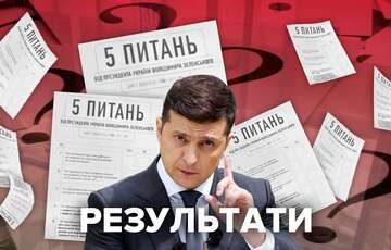 Пять вопросов Зеленского: ”Слуга народа” анонсировала дату опубликования результатов  Пять вопросов Зеленского: ”Слуга народа” анонсировала дату опубликования результатов