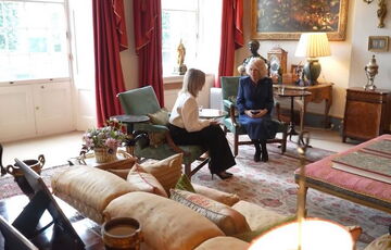 Елена Зеленская встретилась с королевой Камиллой: фото 