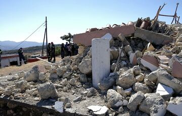 На Крите произошло еще одно мощное землетрясение