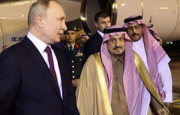 Путін прибув з офіційним візитом до Саудівської Аравії