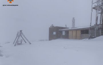 В Карпатах снова ударили морозы и выпал снег