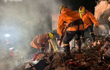 Разбор завалов в Полтаве: количество погибших выросло до 14
