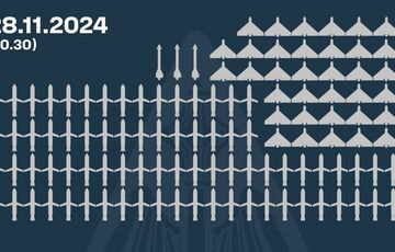 ППО в ході російської атаки збила 79 ракет і 35 ”шахедів”