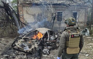 Росіяни атакують Костянтинівку авіабомбами Росіяни атакують Костянтинівку авіабомбами