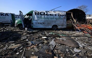 Склад Rozetka был уничтожен во время ракетного удара по Киеву: фото