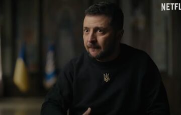 В трейлере нового сериала от Netflix показали Зеленского В трейлере нового сериала от Netflix показали Зеленского