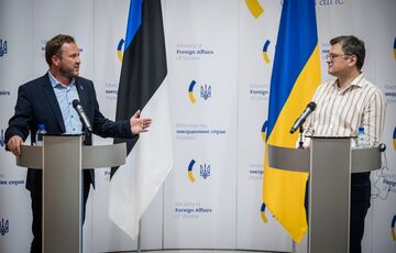 До Києва приїхав міністр закордонних справ Естонії