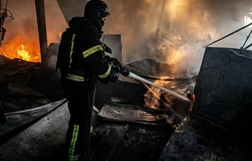 Під час нічної атаки було пошкоджено підприємство на Черкащині