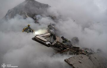 После ракетного удара в Полтаве остаются без тепла детсад и несколько домов