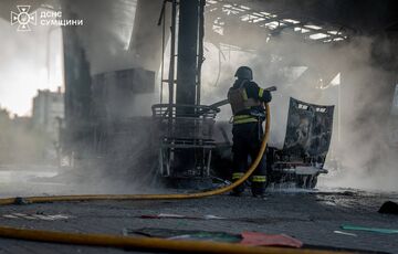 Росія вдарила по АЗС у Сумах