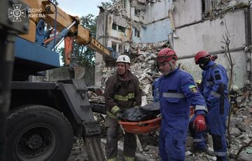 Зросла кількість дітей, які загинули під час атаки на Київ (фото) Зросла кількість дітей, які загинули під час атаки на Київ (фото)