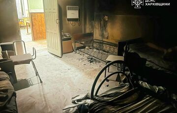 На Харківщині загорівся психоневрологічний інтернат На Харківщині загорівся психоневрологічний інтернат