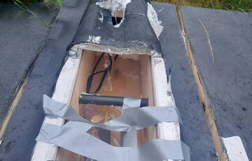 У Литву залетів російський дрон ”Гербера” з фанери та пінопласту У Литву залетів російський дрон ”Гербера” з фанери та пінопласту