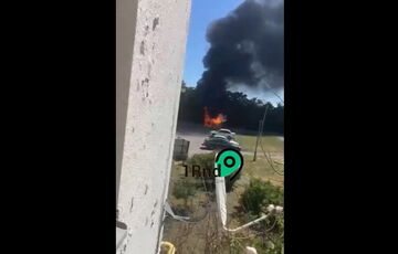 В Ростовской области взорвалась машина высокопоставленного оккупанта