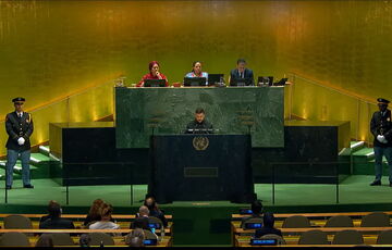 Зеленський на Генасамблеї ООН: ”Зупинити Путіна зараз дешевше, ніж відновлювати мир потім”