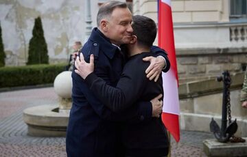 Дуда хочет подписать военный союз с Украиной после окончания войны