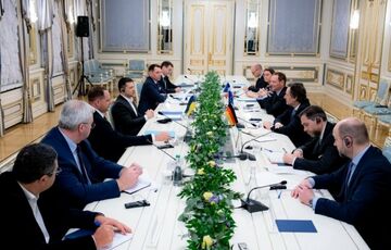 Зеленский: пришло время предметно договориться о прекращении войны на Донбассе Зеленский: пришло время предметно договориться о прекращении войны на Донбассе